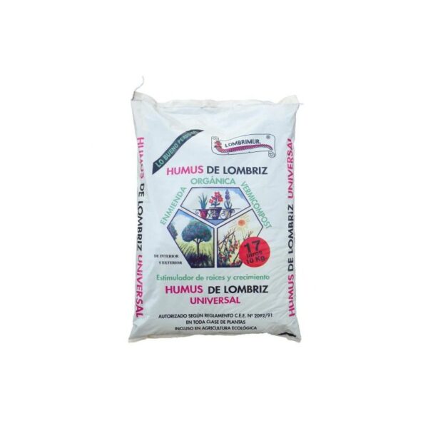 Humus Lombrimur 17 lt. 10 kg.